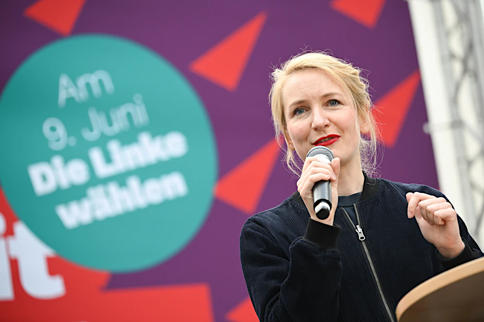 Ines Schwerdtner, Co-Vorsitzende der Partei Die Linke