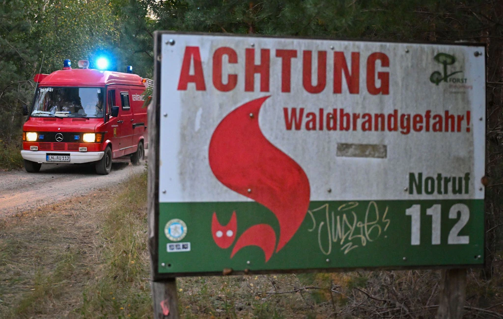 Evakuierung von Dorf in Brandenburg aufgehoben: Waldbrandgefahr weiter auf Höchststufe