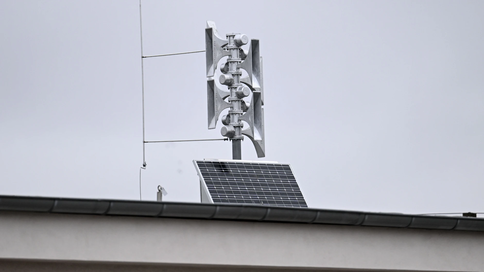 Die Warnsirene auf Berlins Dächern blieben am Donnerstag still.  