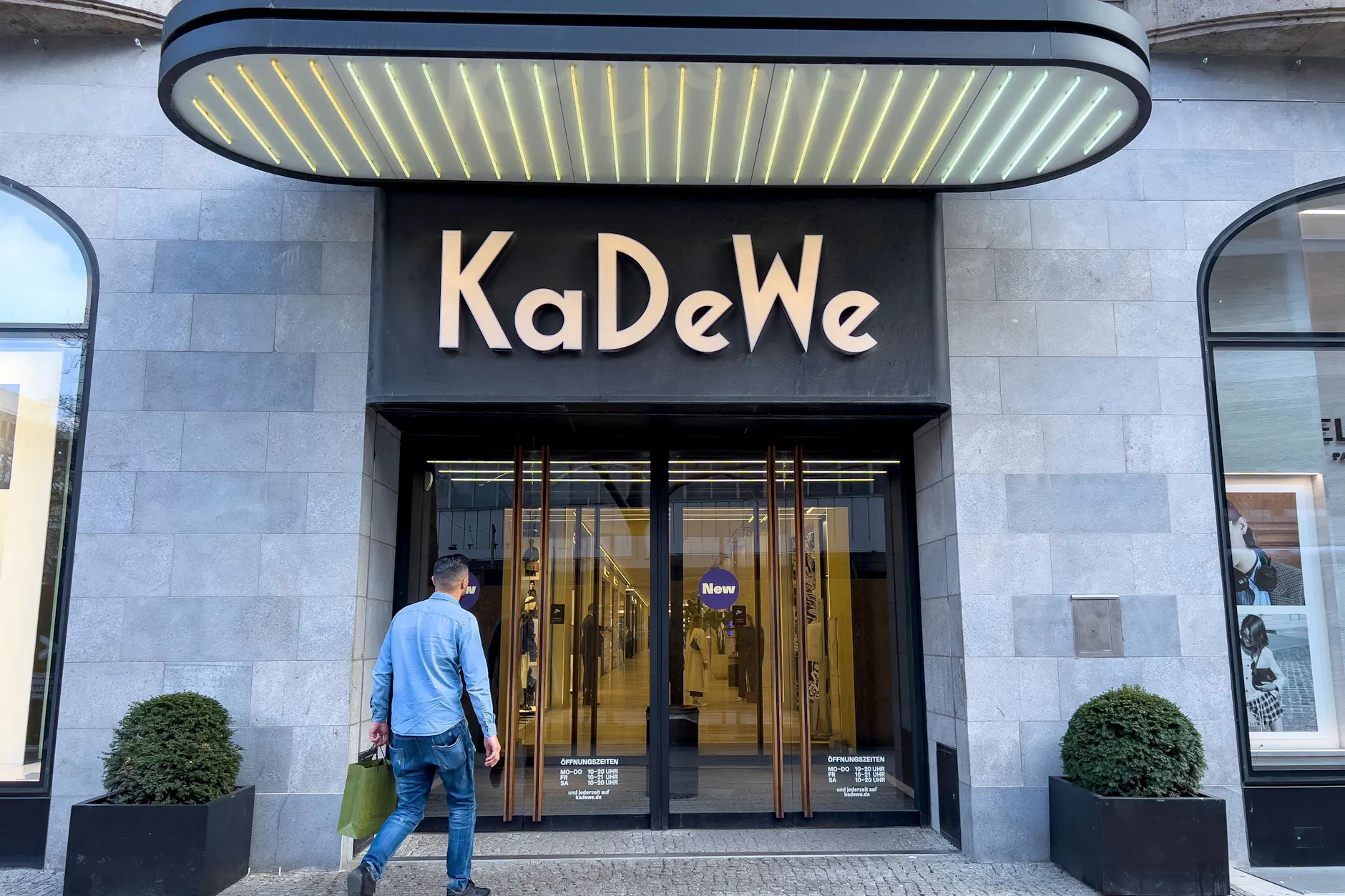 Auch das KaDeWe öffnet beim verkaufsoffenen Sonntag seine Türen.