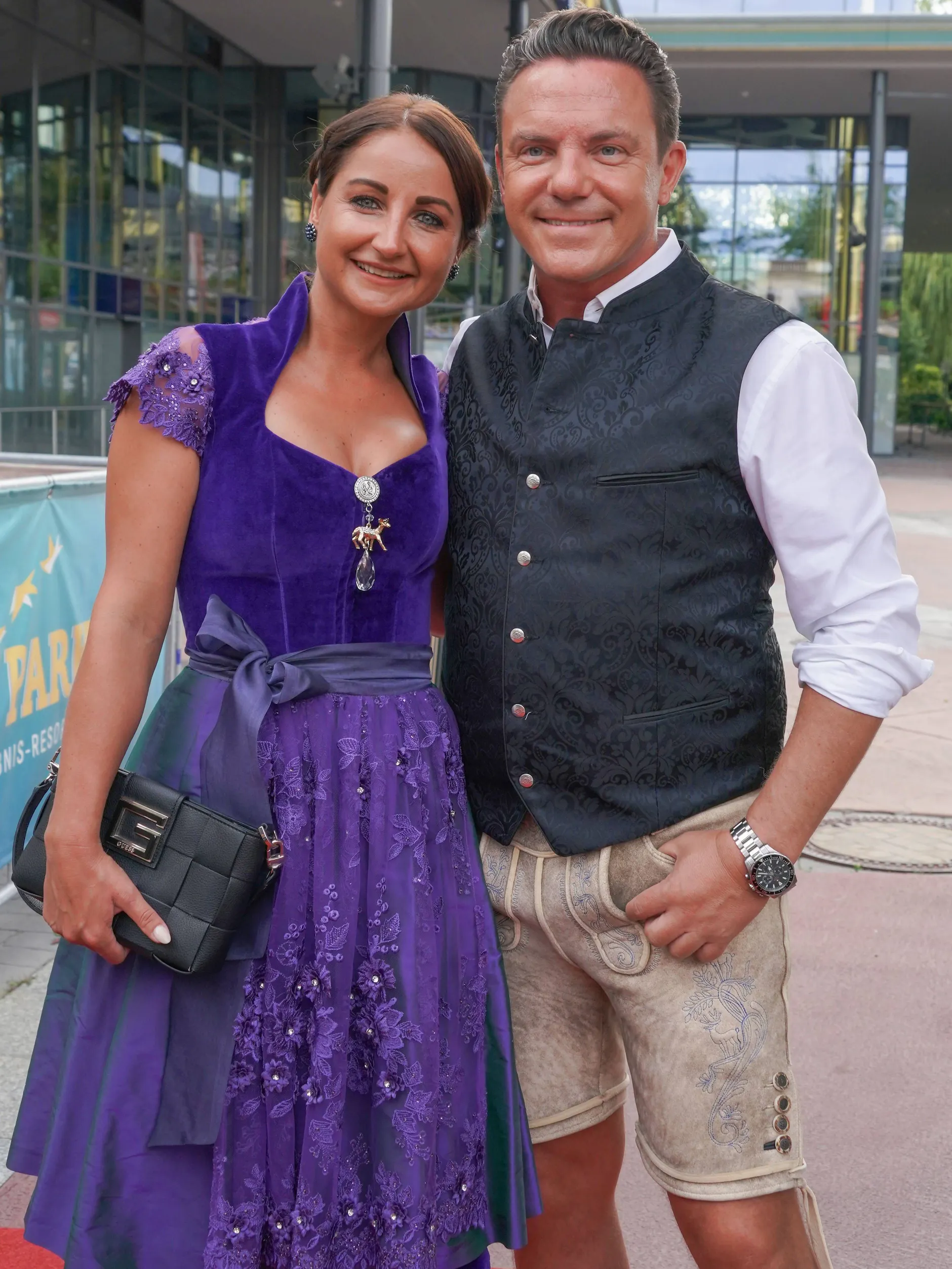 Seit 2023 ist Stefan Mross mit der Schlagersängerin Eva Luginger liiert.