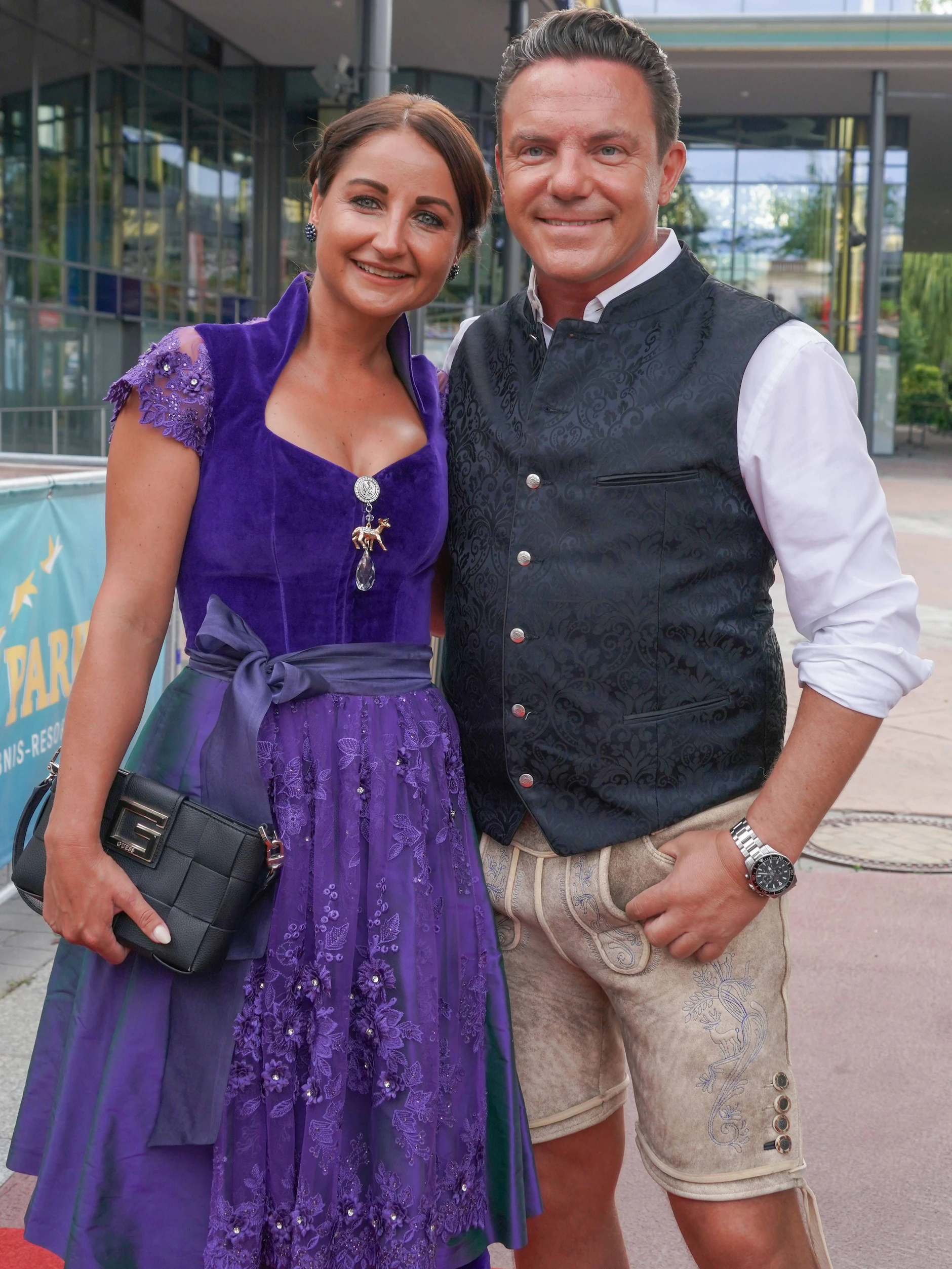 Seit 2023 ist Stefan Mross mit der Schlagersängerin Eva Luginger liiert.