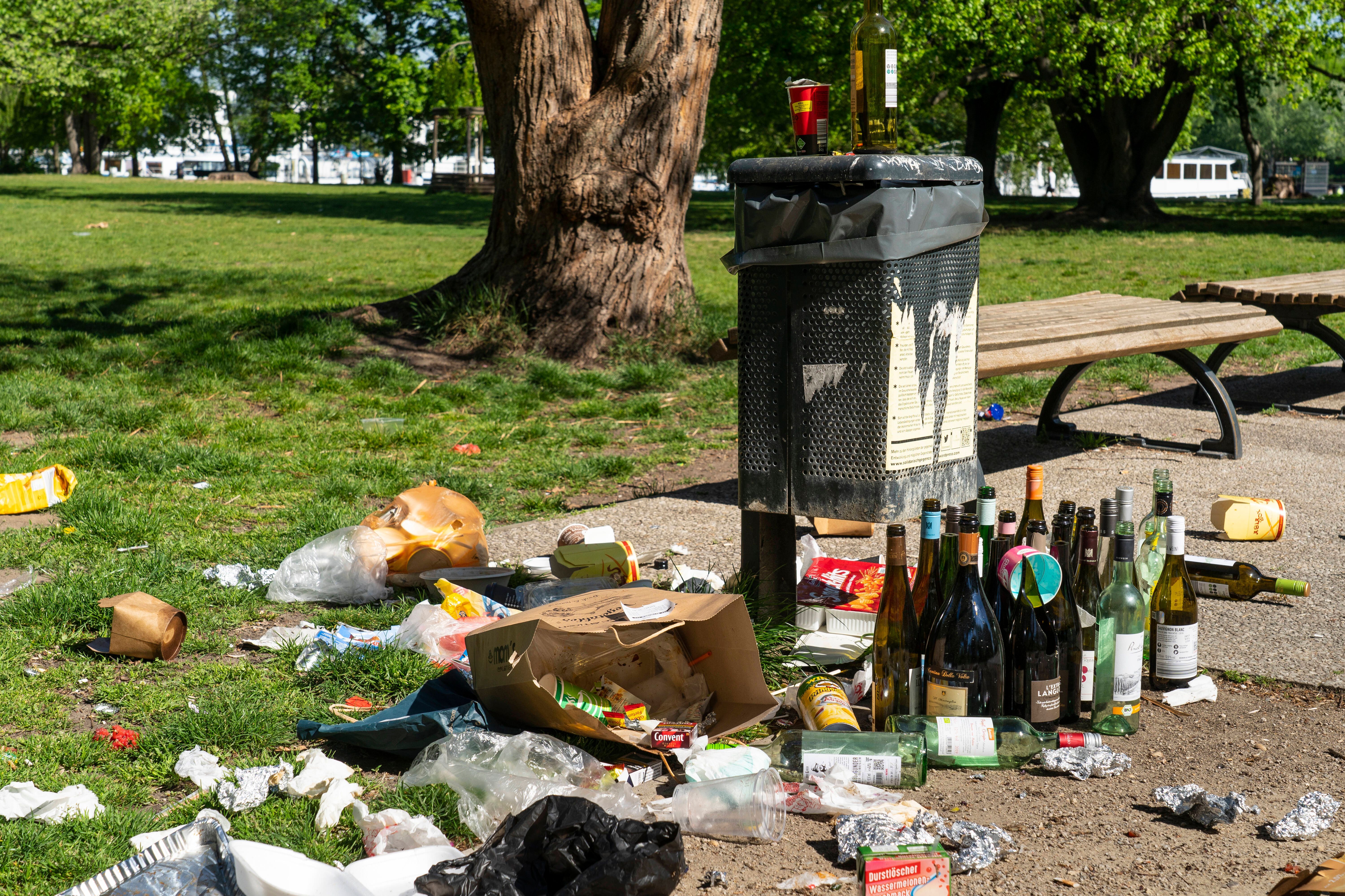Image - Nervige Müll-Hauptstadt: Wie bekommt man die Parks in Berlin sauber?