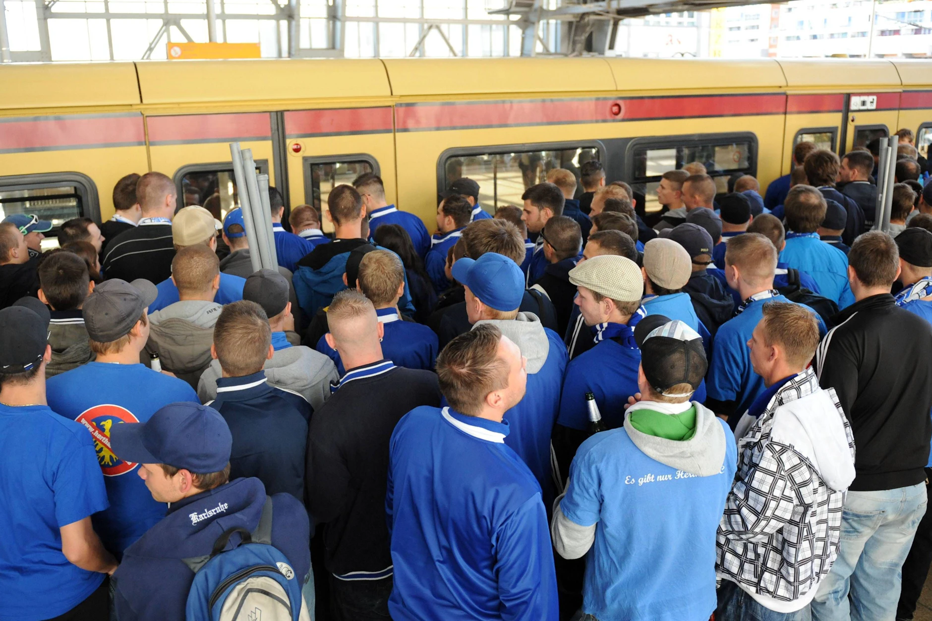 Zum nächsten Heimspiel am 23. November kommen Hertha-Fans nicht mit der S-Bahn aus Richtung Stadtmitte zum Olympiastadion.