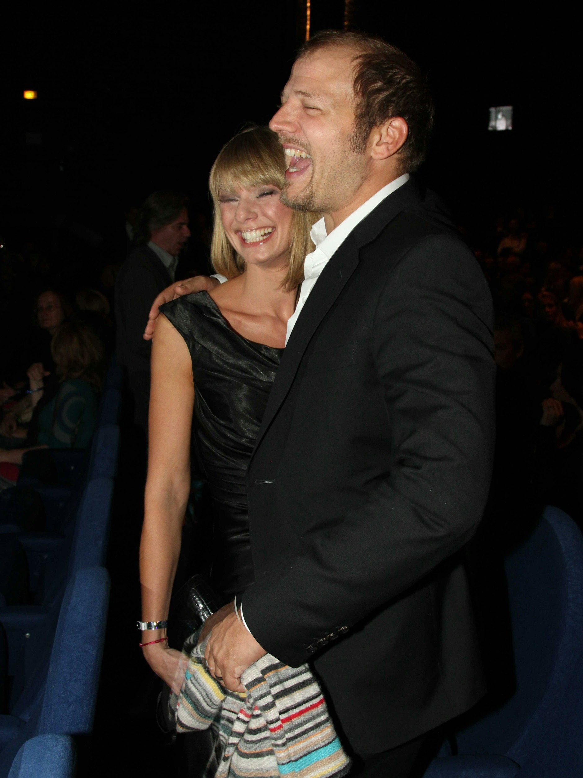 Mario Barth mit seiner Lebensgefährtin Paula bei einem Auftritt im Jahr 2011.