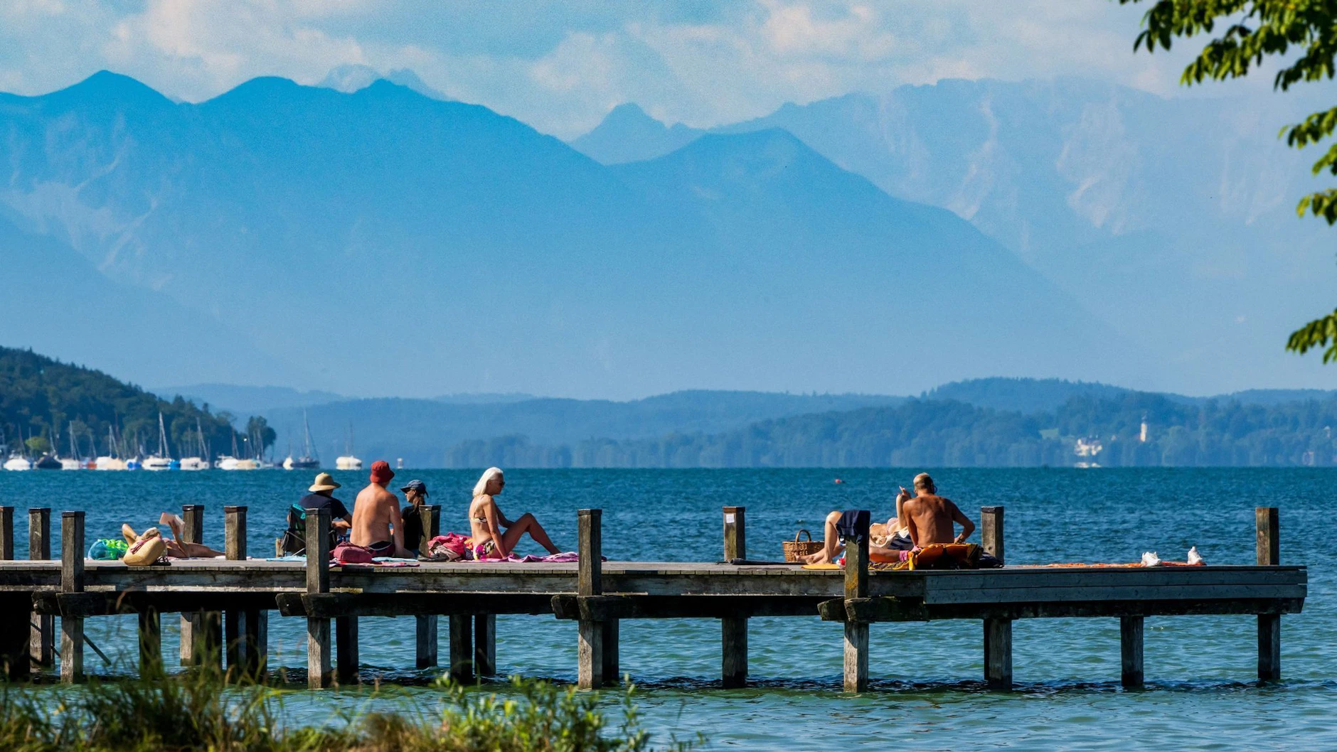 Ein Steg im Starnberger See: In der Region Starnberg wohnen die Menschen mit der höchsten Kaufkraft.