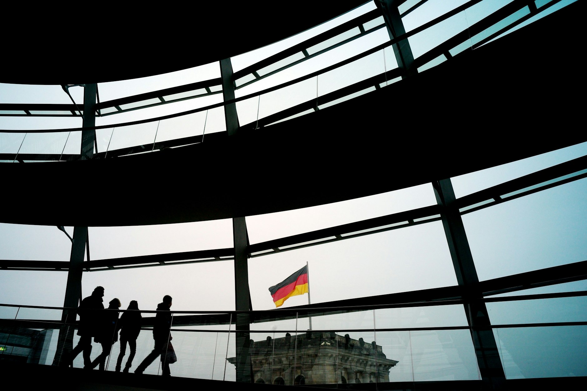 Der Bundestag in Berlin
