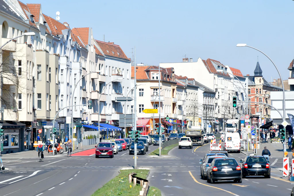 Die schmutzigste Luft Deutschlands atmet man auf dem Mariendorfer Damm.