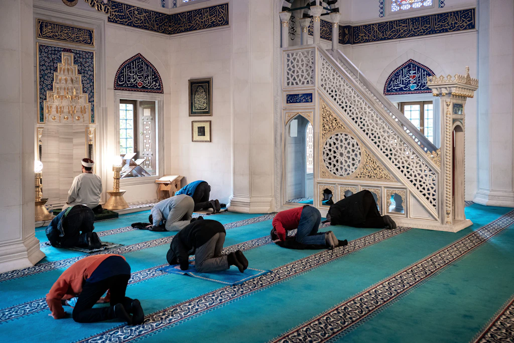 Freitagsgebet in einer Moschee (Symbolbild).