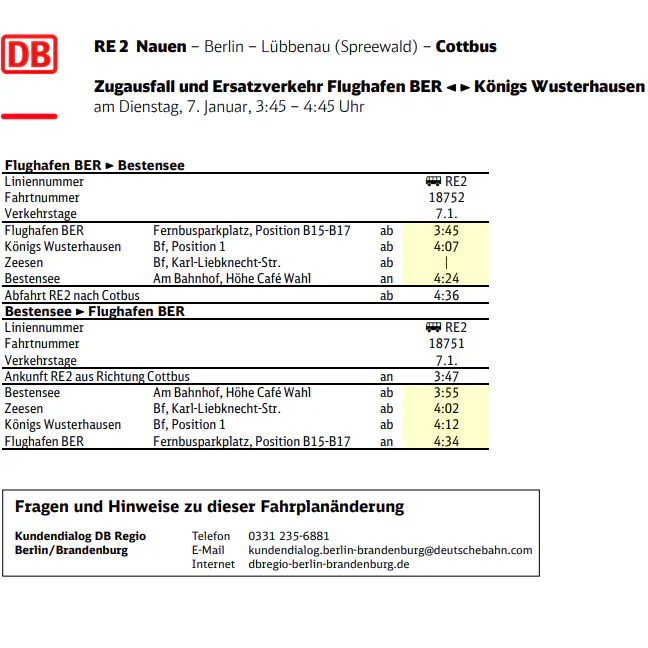 So fährt der Ersatzverkehr zum Flughafen BER.