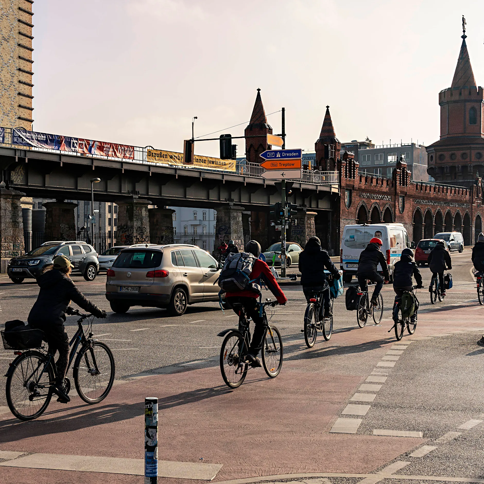 Mehr Radler, weniger Platz für Autos: Wo überall Radwege gebaut werden