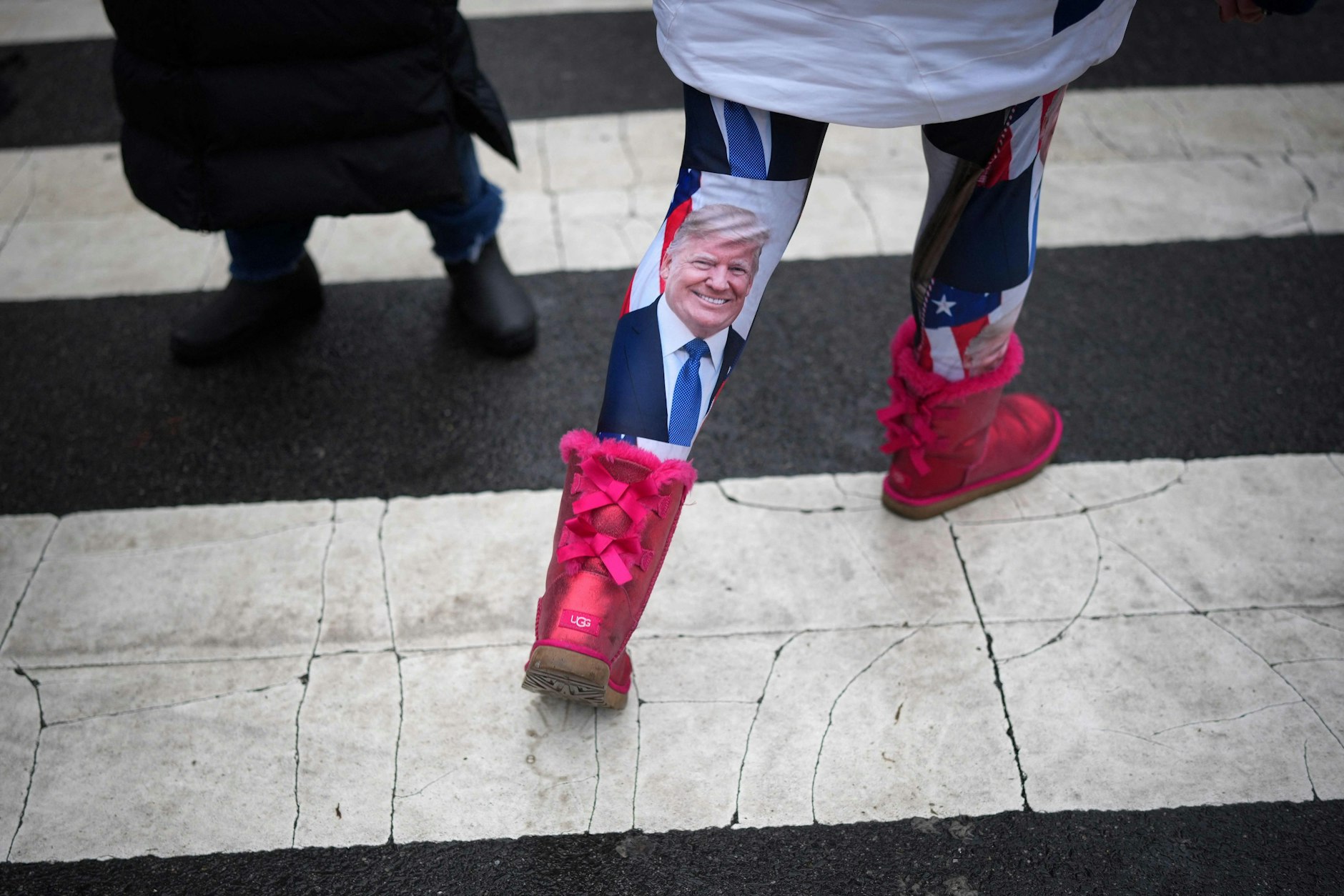 Und sein Gesicht allgegenwärtig