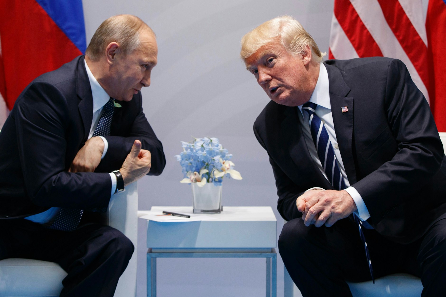 Schon in der ersten Legislaturperiode Trumps ein Thema: sein Verhältnis zu Wladimir Putin