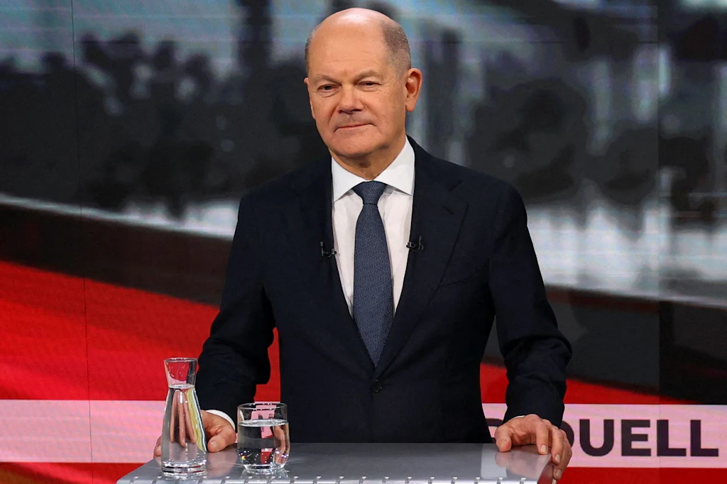Im Kanzlerduell: Olaf Scholz erteilt Koalition mit BSW oder Linken eine Absage