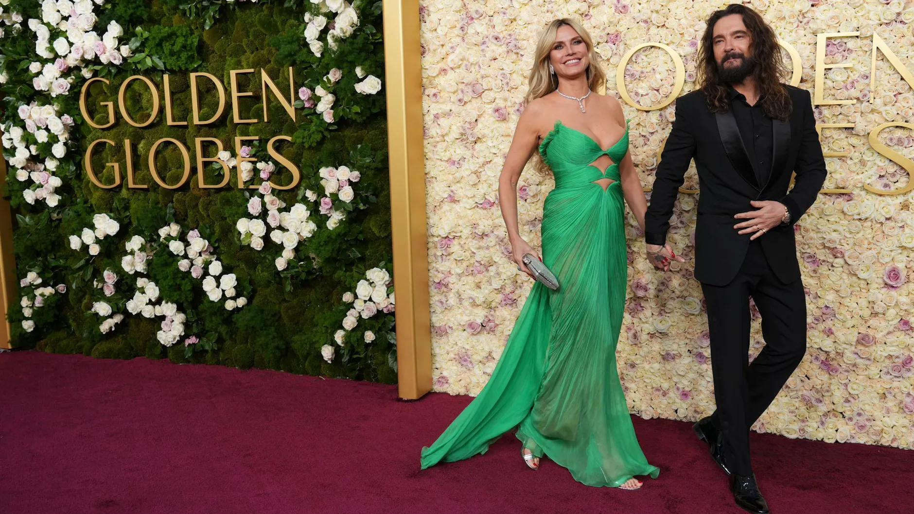 Heidi Klum und Tom Kaulitz kommen im Januar zur Verleihung der 82. Golden Globes im Beverly Hilton.