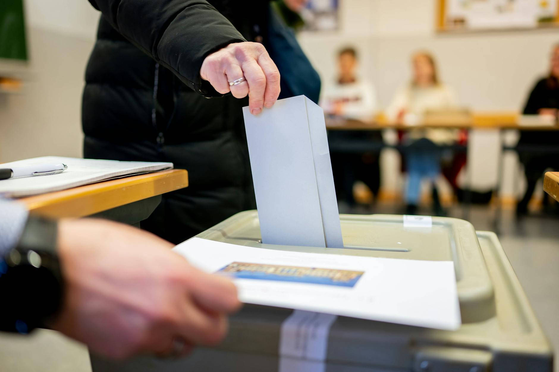 In Lichtenberg konnte die Autorin beinahe nicht ihre Stimme abgeben.