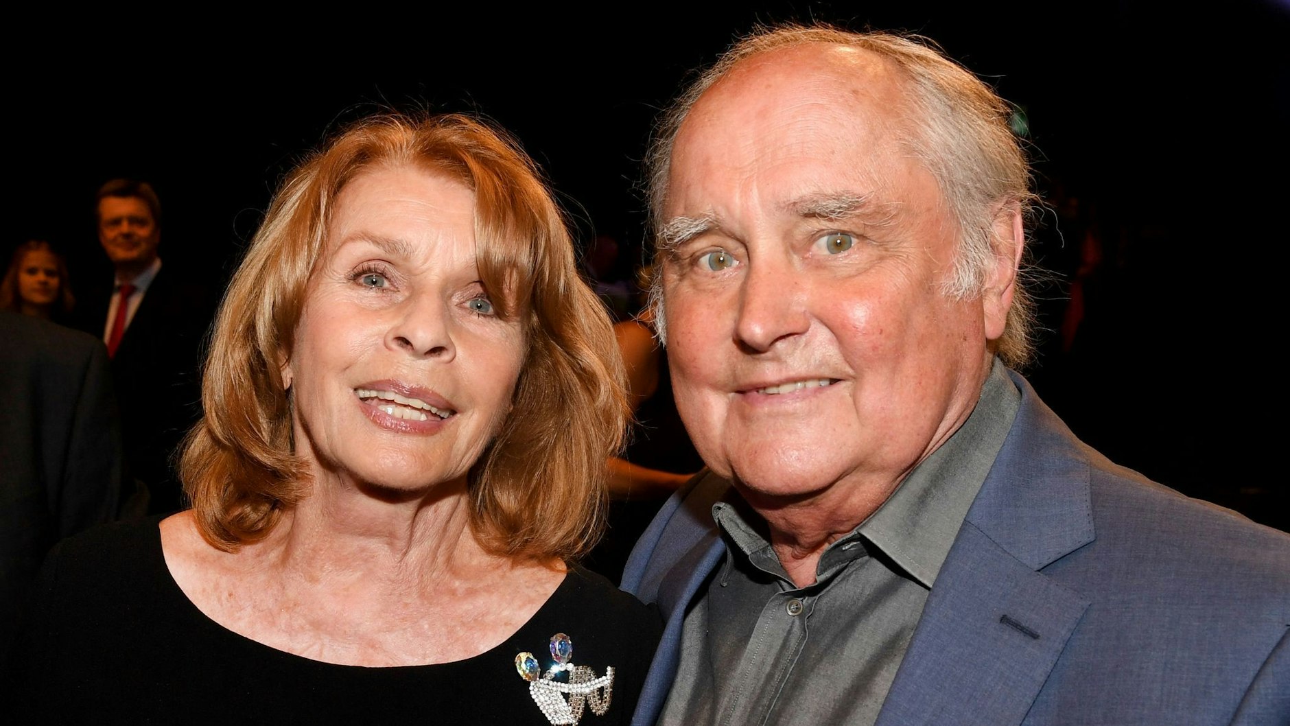 Schauspielerin Senta Berger und ihr Mann, Filmregisseur Michael Verhoeven, im Jahr 2018. Er starb am 22. April 2024 nach schwerer Krankheit im Alter von 85 Jahren.