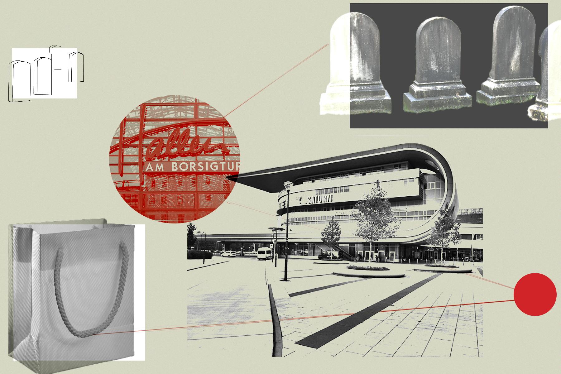 Grabsteine in der Mall: Warum eigentlich nicht?