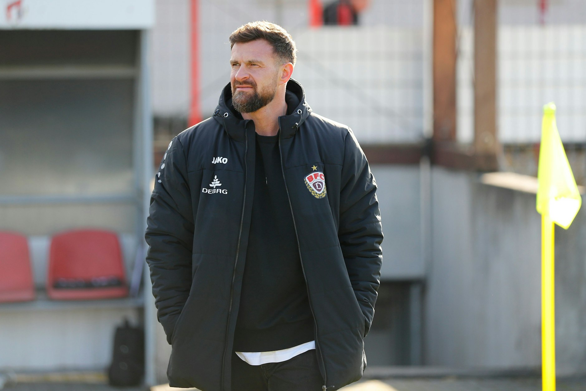 Enis Alushi, seit einigen Wochen neuer Geschäftsführer Sport beim BFC Dynamo, will, dass seine Mannschaft wieder eklig spielt.