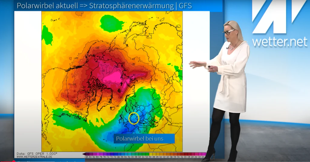 Polarwirbel aufgebrochen: Eiskalte Luft wird zu uns geschaufelt
