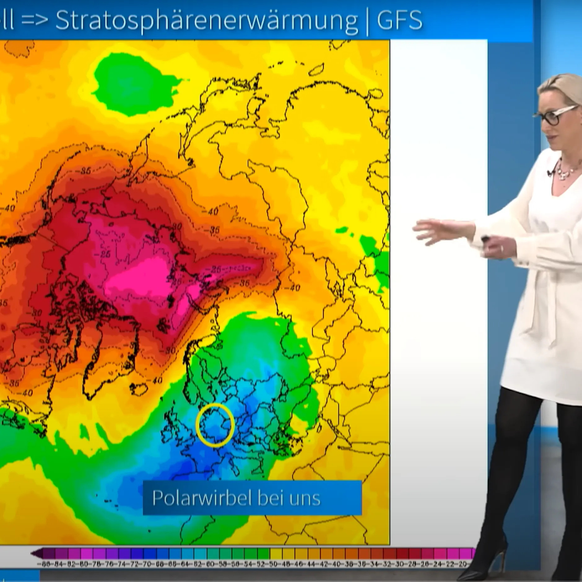 Polarwirbel aufgebrochen: Eiskalte Luft wird zu uns geschaufelt