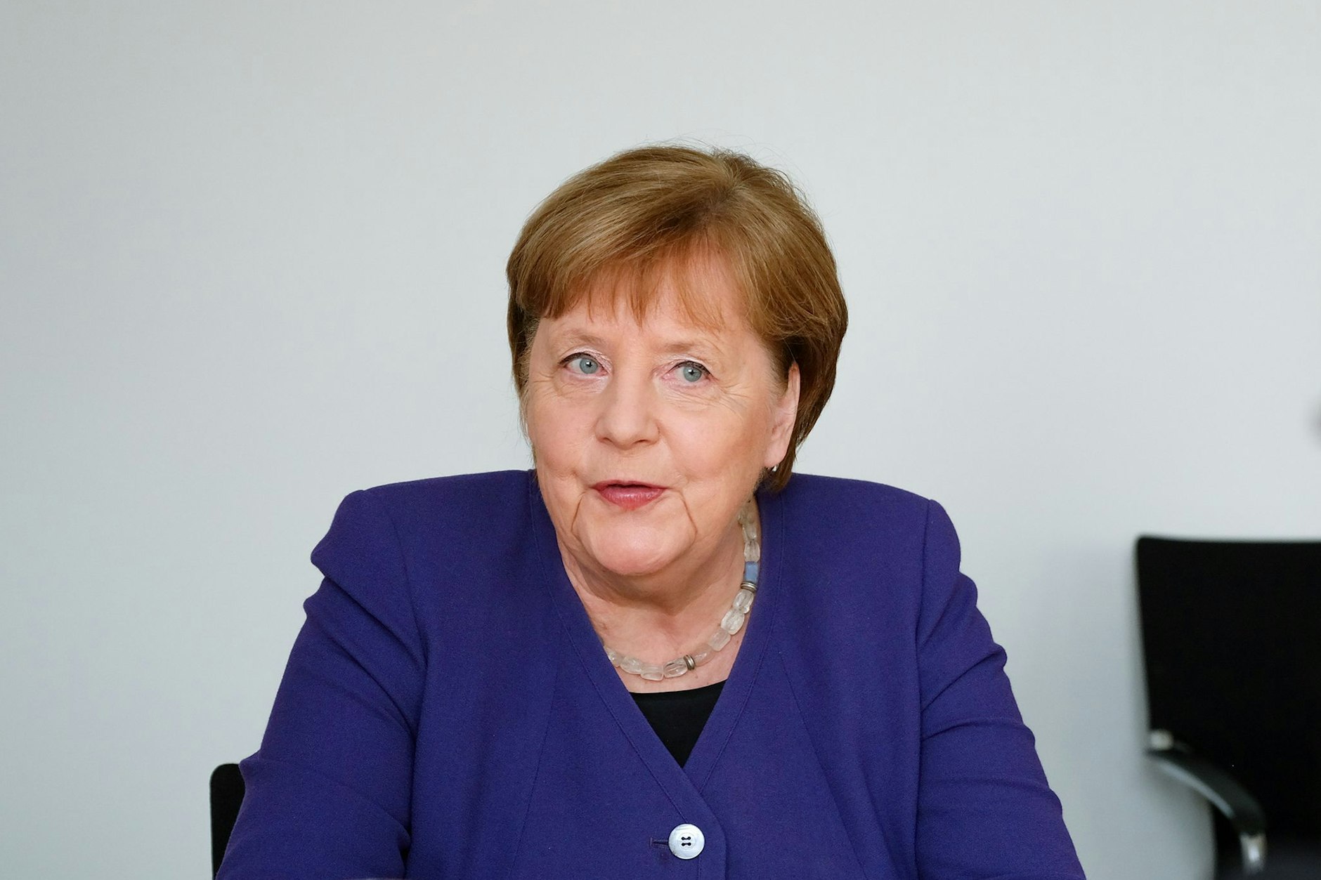 Altkanzlerin Angela Merkel im Interview mit der Berliner Zeitung