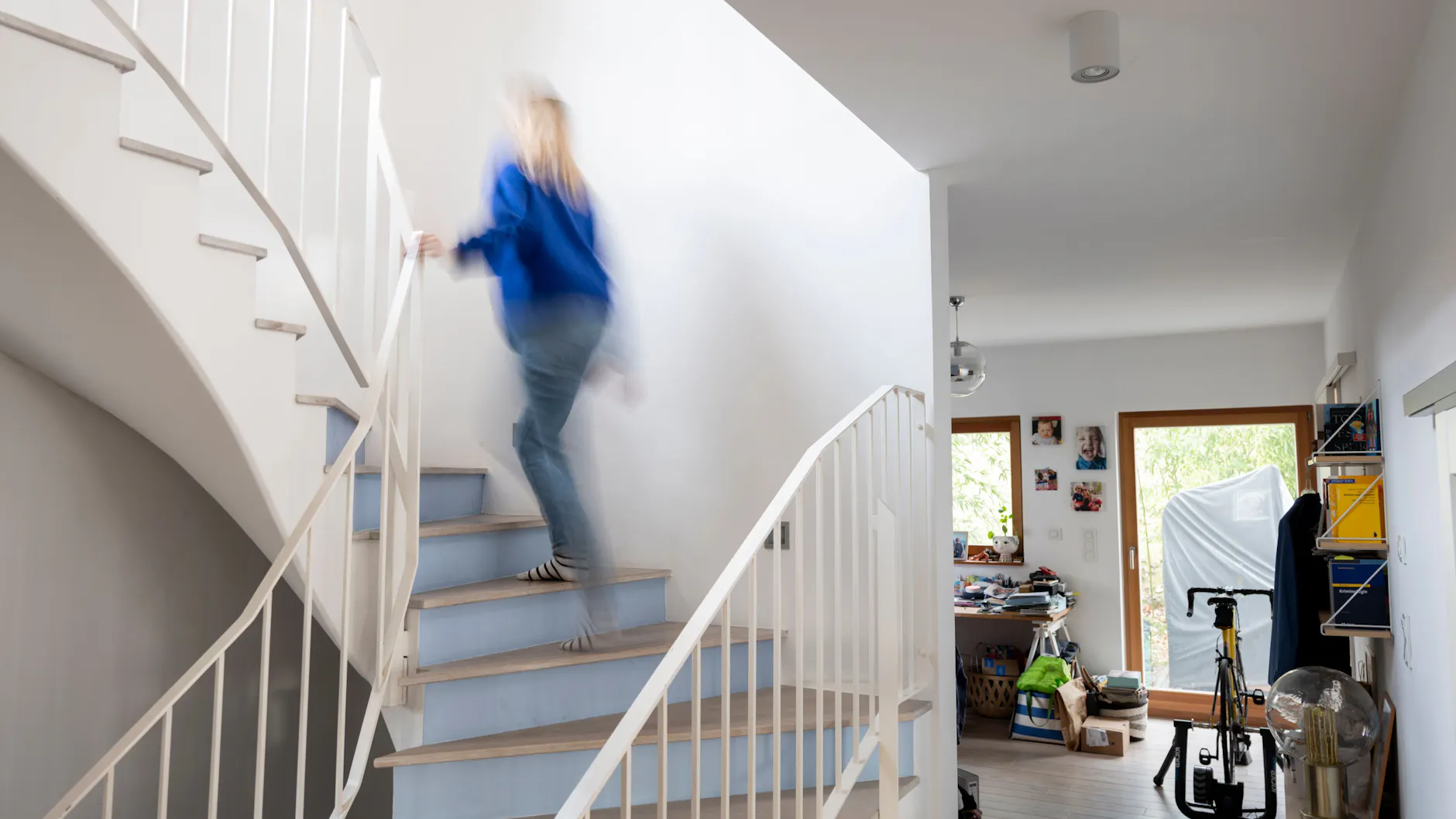 Beim Besuch der Reporter der Berliner Zeitung: Ein Blick in das Haus der Familie W.