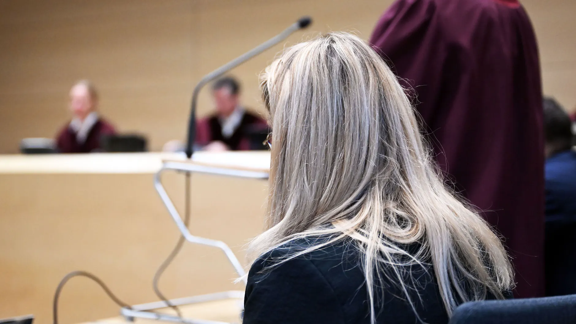 Kristin W. in der Verhandlung vorm Bundesgerichtshof (BGH).