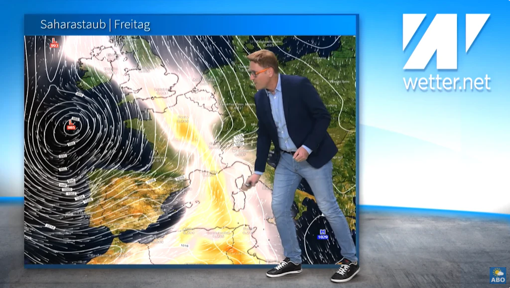 Saharastaub, Blutregen: So krass wird das Wetter zum Wochenende