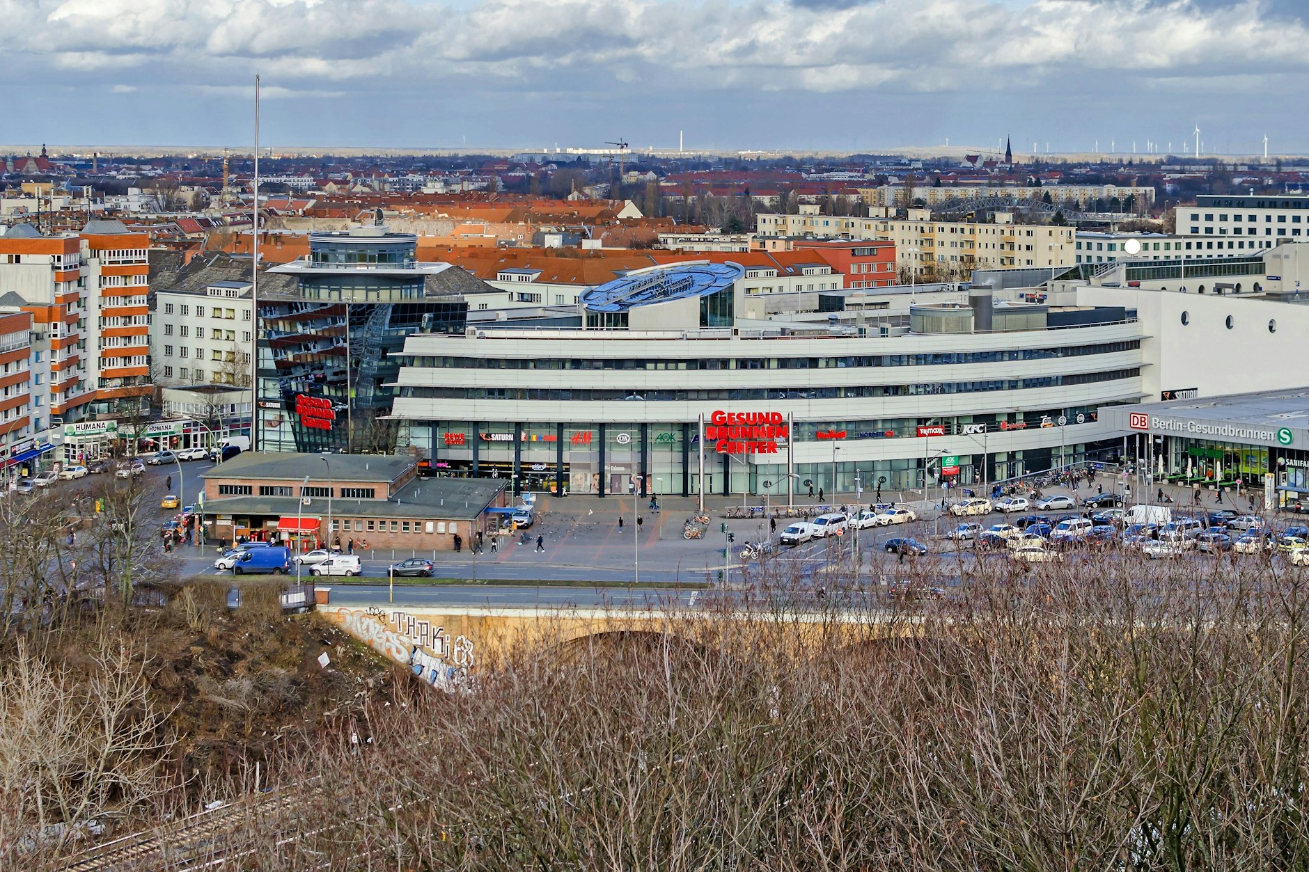 Eines von vielen Einkaufszentren: Das Gesundbrunnen-Center in Berlin-Mitte.