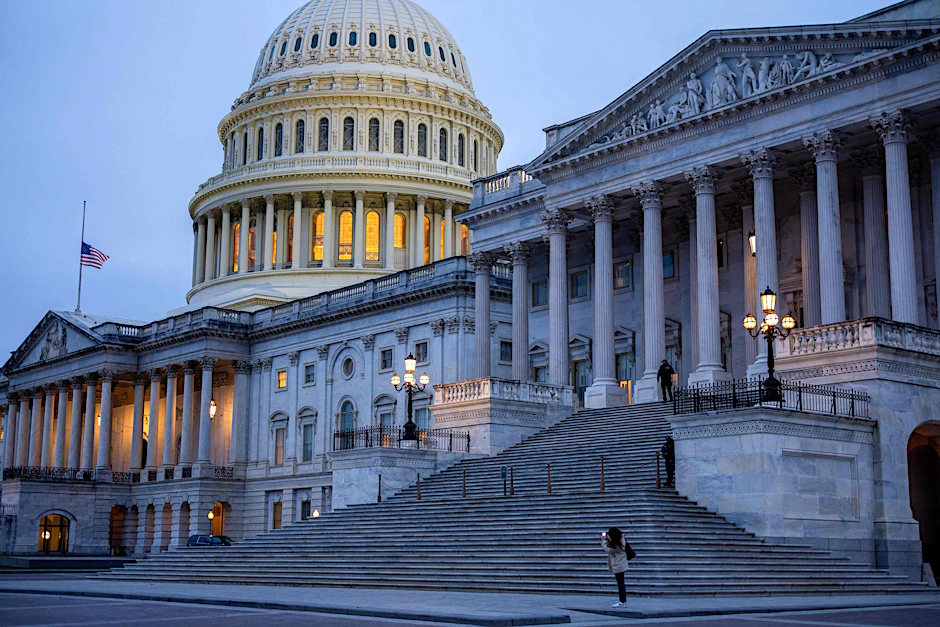 Das Kapitol im März 2025 in Washington, D.C.: Alles soll im neoklassizistischen Stile leuchten.