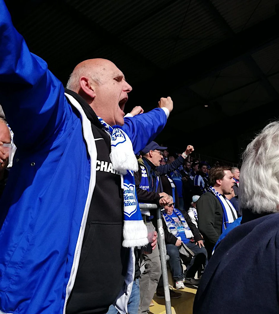 Beginn am Bahnsteig: Fanfreundschaft zwischen Hertha BSC und KSC lebt seit 49 Jahren