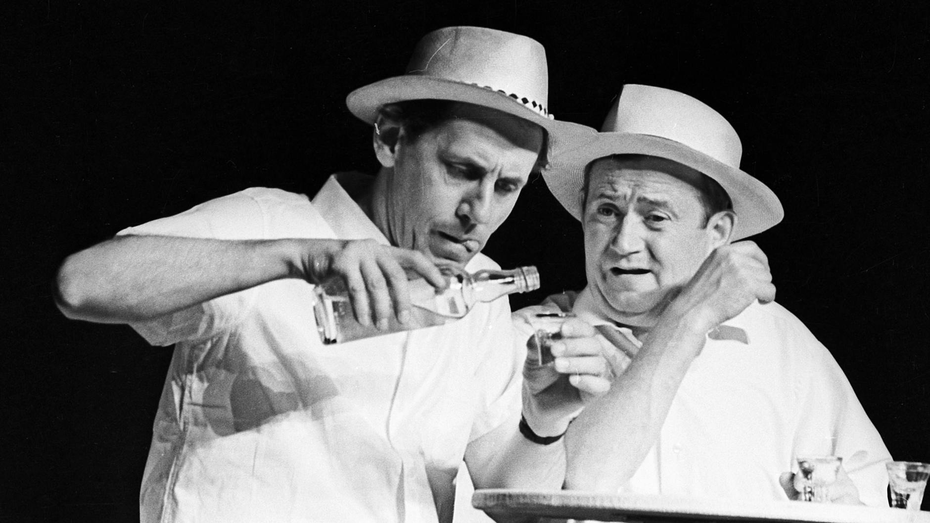 Bobby Bölke und Eberhard Cohrs bei einem ihrer legendären Auftritte.