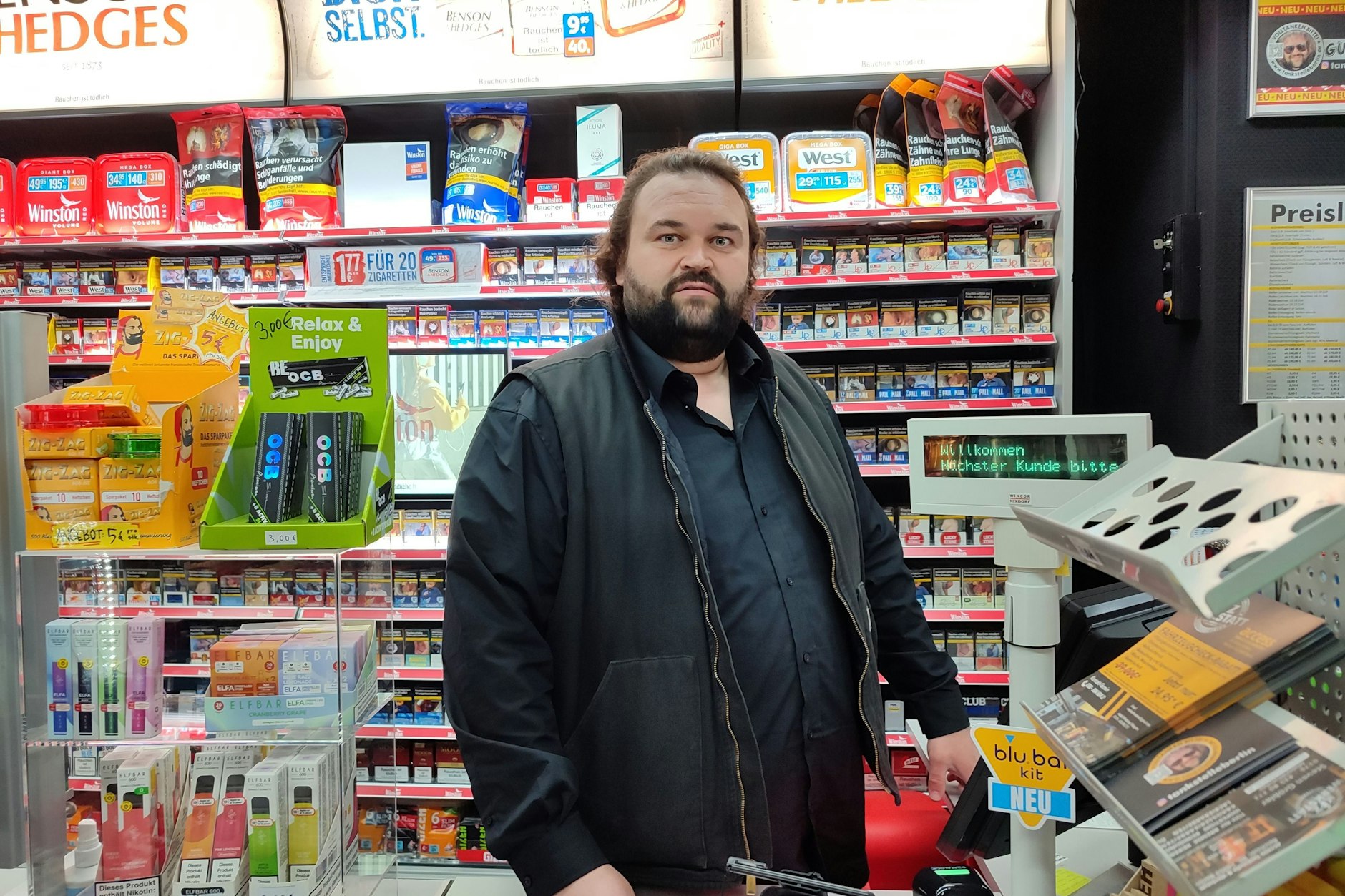 Leidgeprüft und immer noch fassungslos: der Tankstellenbesitzer Steven G.