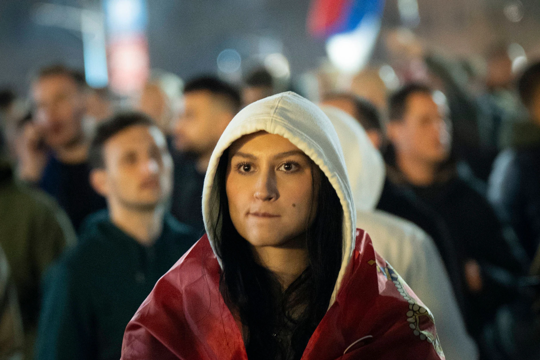 Wie es weitergeht in Serbien, wird wohl auch von den Protesten der Studenten mitentschieden.