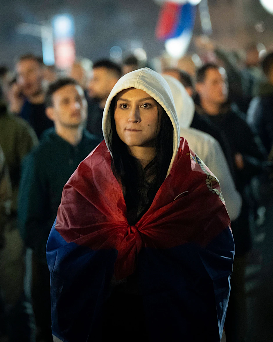 Wie es weitergeht in Serbien, wird wohl auch von den Protesten der Studenten mitentschieden.