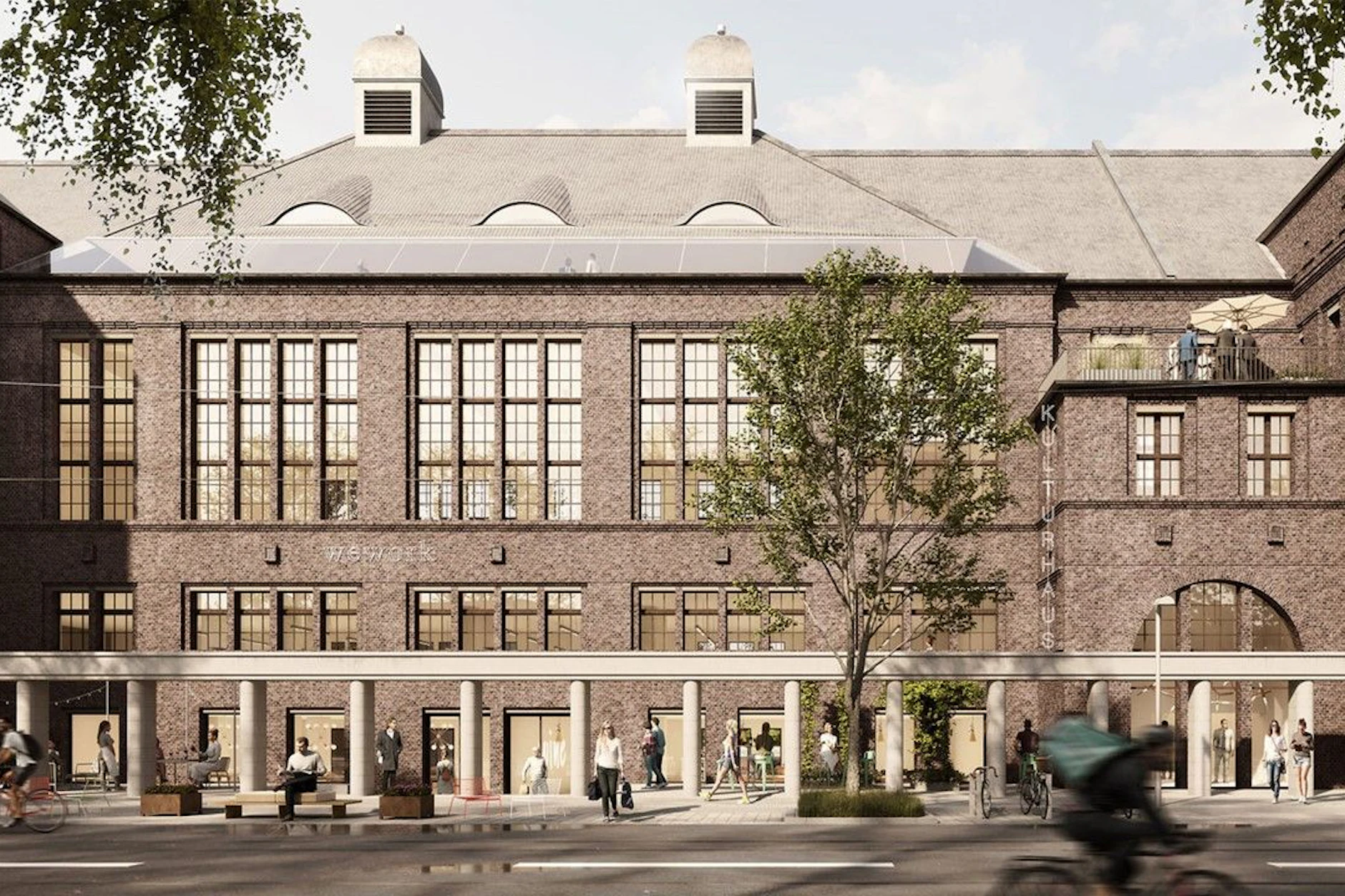 2028 soll das alte WF-Kulturhaus als „Wilhelmine“ in Berlin-Oberschöneweide neu eröffnen.
