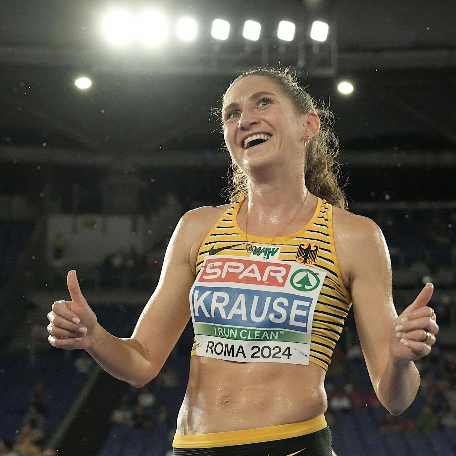 Rollenvorbild als aktive Mutter: Gesa Krause startet beim Halbmarathon in Berlin