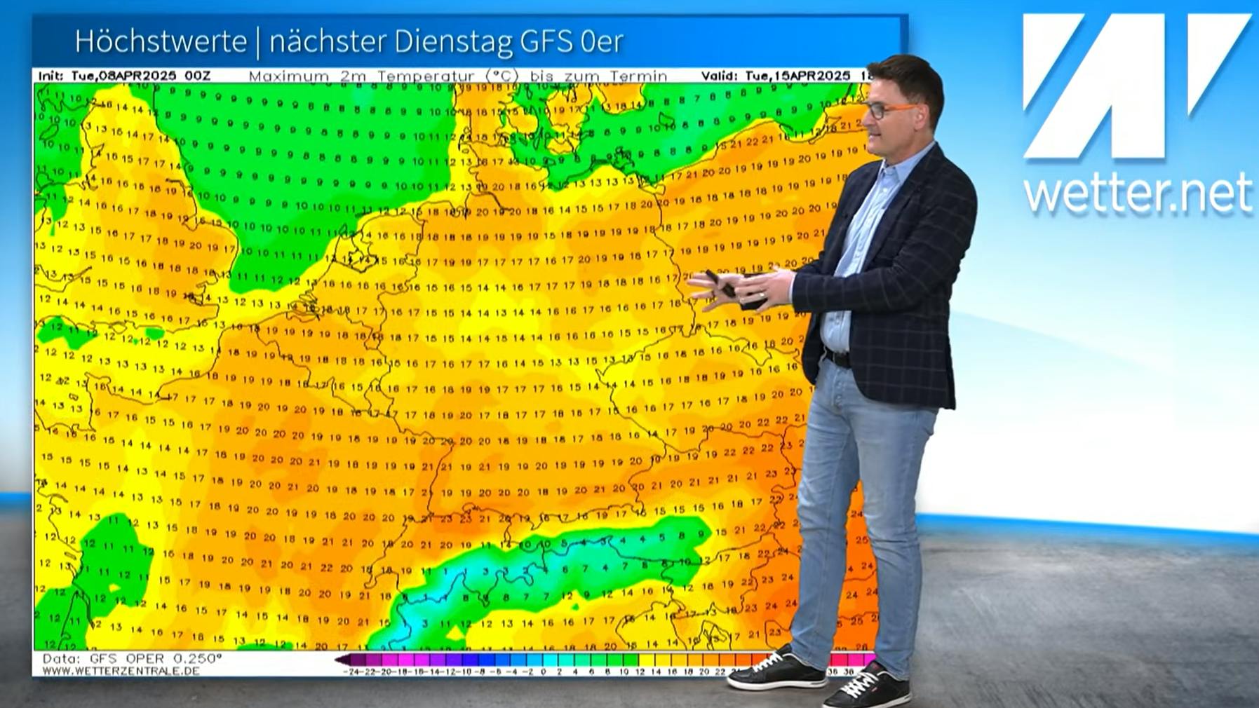 ... oder doch viel kälter? Die Prognosen der einzelnen Wetter-Modelle für die Osterwoche spielen momentan verrückt.