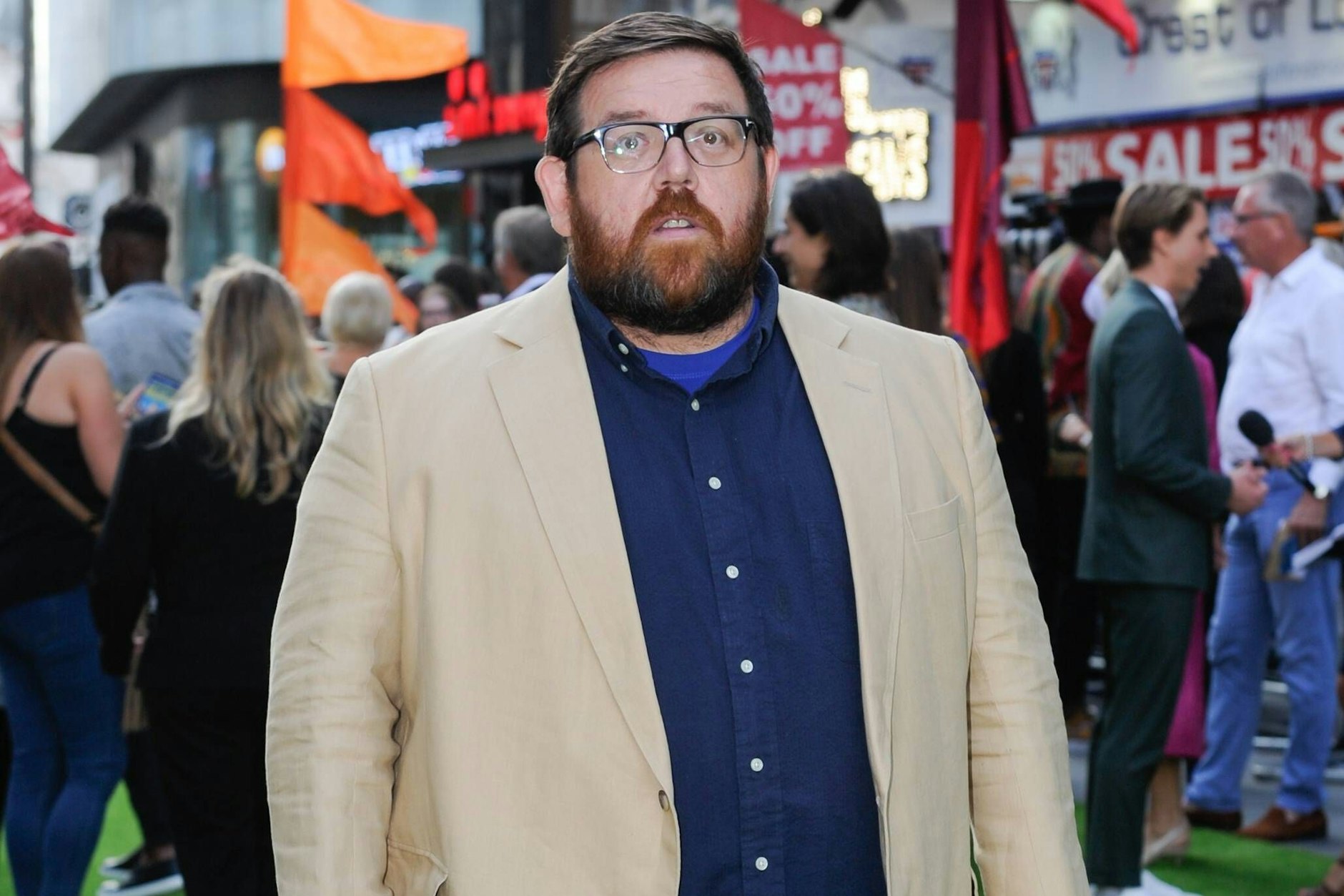 Nick Frost als Rubeus Hagrid