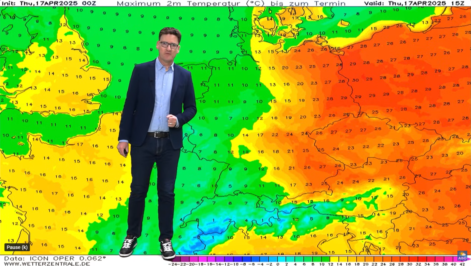 Krasses Osterwetter: Der Osten schwitzt, der Westen muss bibbern