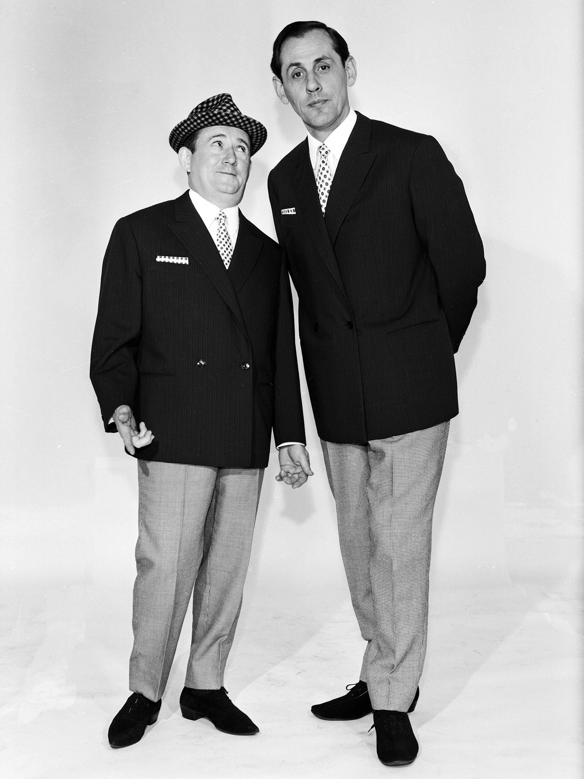 Legenden der Unterhaltung in der DDR: Sieben Jahre lang traten Eberhard Cohrs und Bobby Bölke mit ihren Sketchen auf der Bühne und im Fernsehen auf.