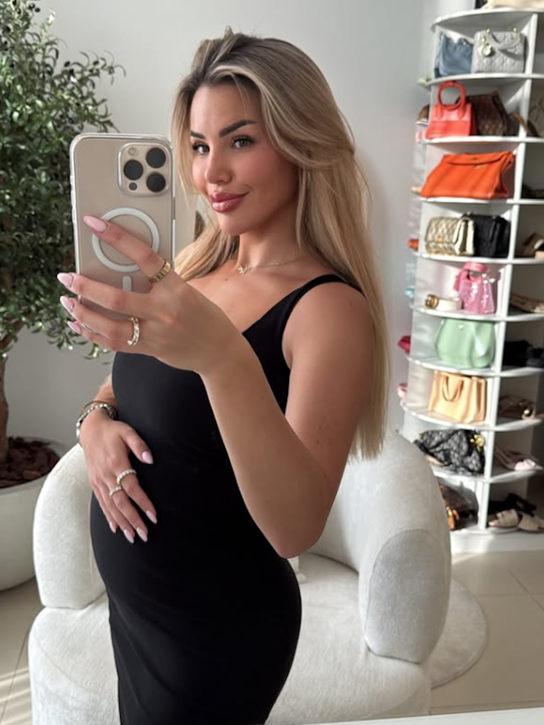 Kim Virginia postete damals einen angeblichen Babybauch – ein Beweis für ihre Schwangerschaft?