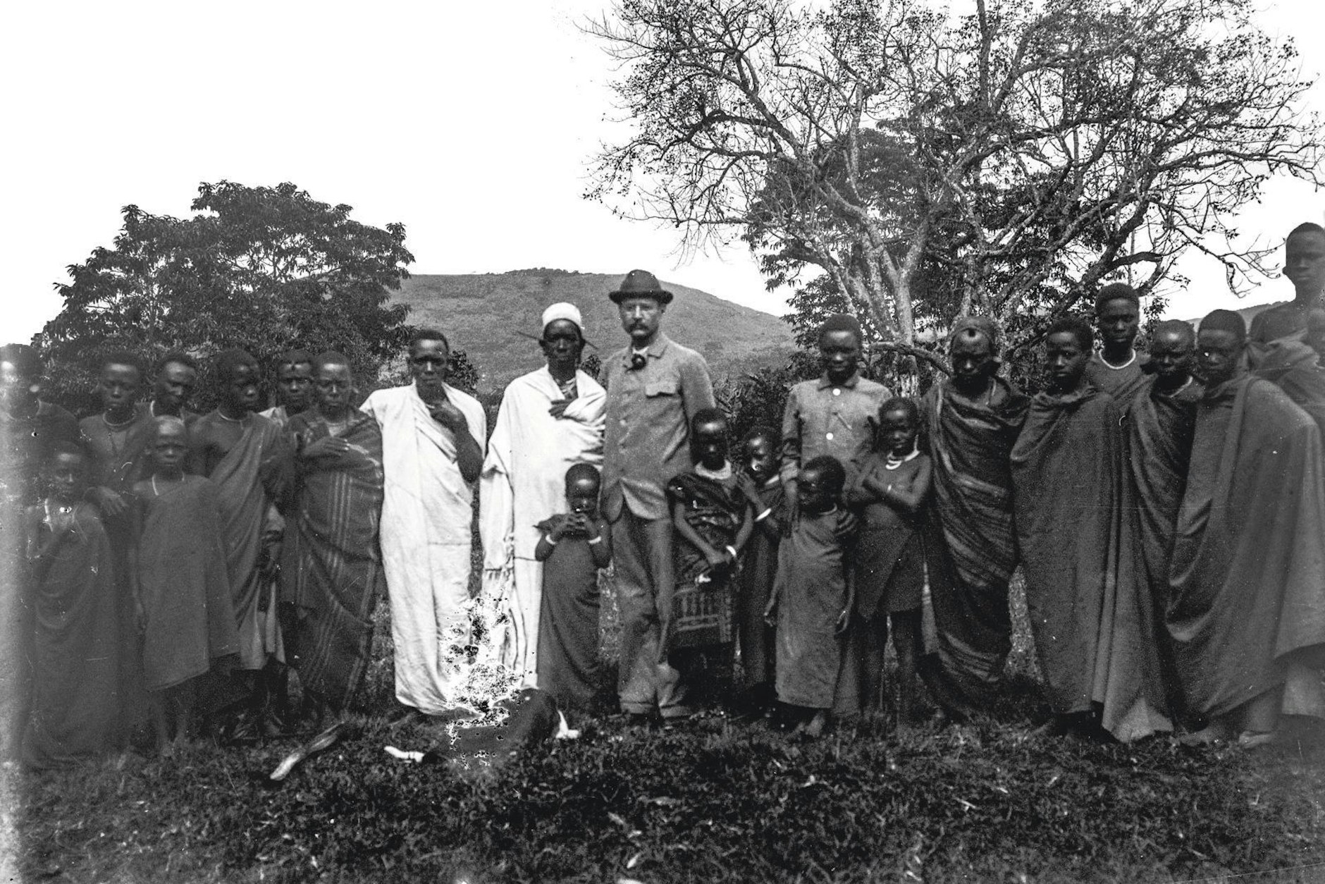 Hans Meyer und Häuptling Mareale