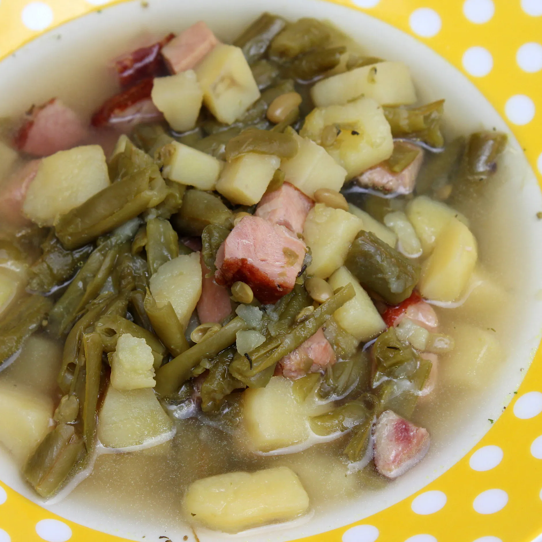 Wie bei meiner Oma: Grüne-Bohnen-Eintopf nach DDR-Rezept