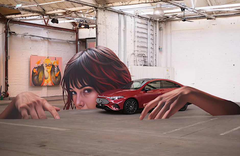 „The Ürban Art“: eine Ausstellung, die sich mit Autodesign und Fashion auseinandersetzt.