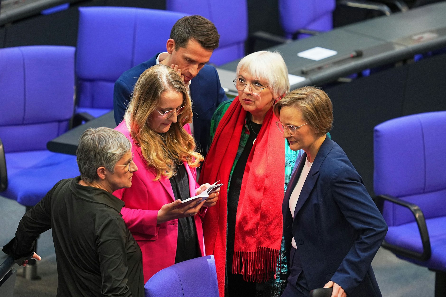 Die Grünen haben nicht für Merz gestimmt.