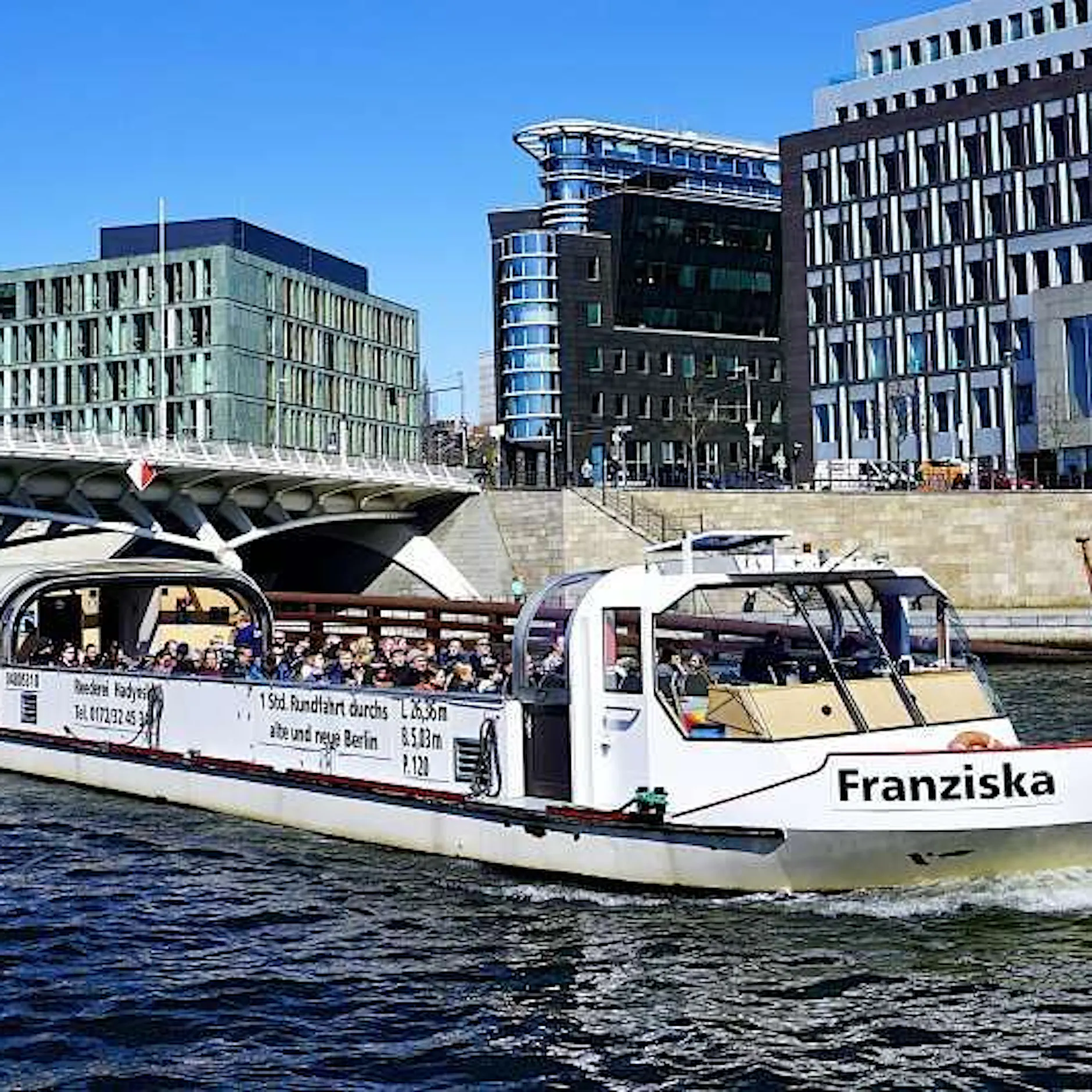 Schifffahrt Berlin Mitte Spree 1 Stunde | Tickets!