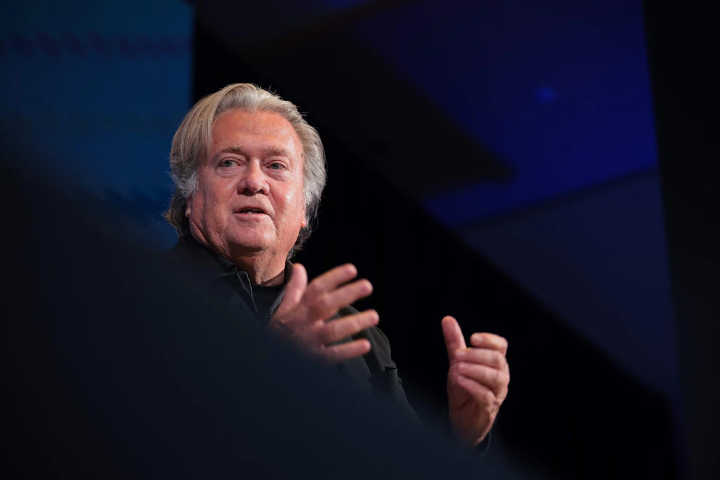 Donald Trumps früherer Chefstratege im Weißen Haus: Steve Bannon