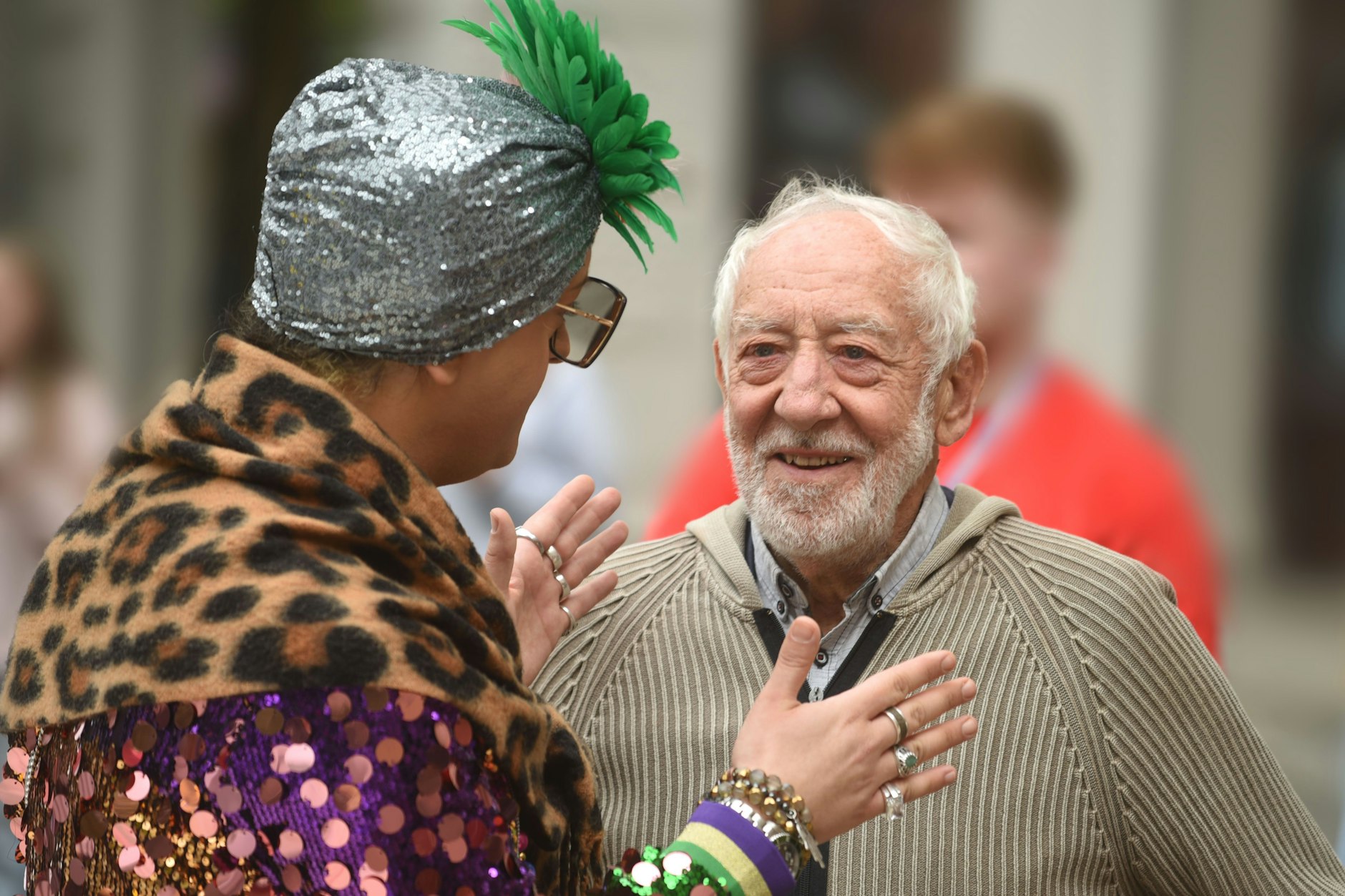 Didi Hallervorden mit Julian F.M. Stoeckel: zwei Unterhalter bei den „Classic Days“